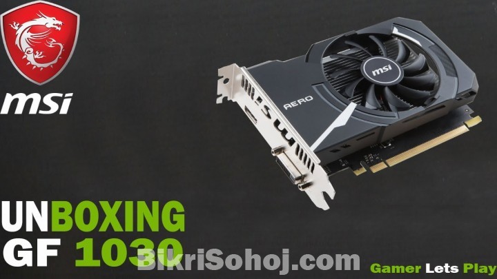 MSI GeForce GT 1030 AERO ITX OC 2GB Graphic Card